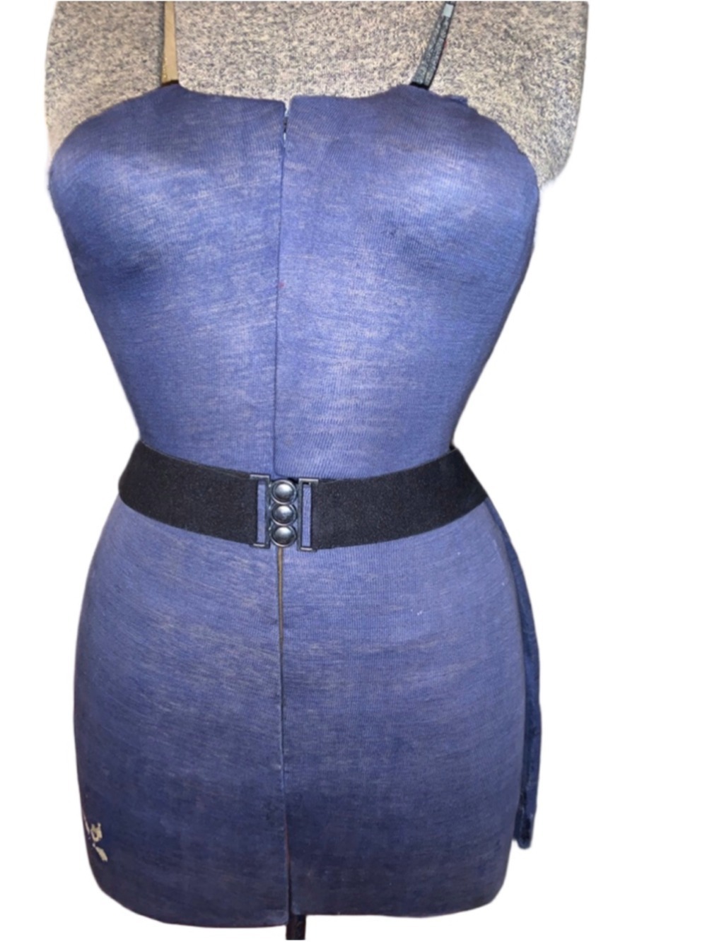 Women's Flatter Me Belts Black One Size Elastic Waist Belt